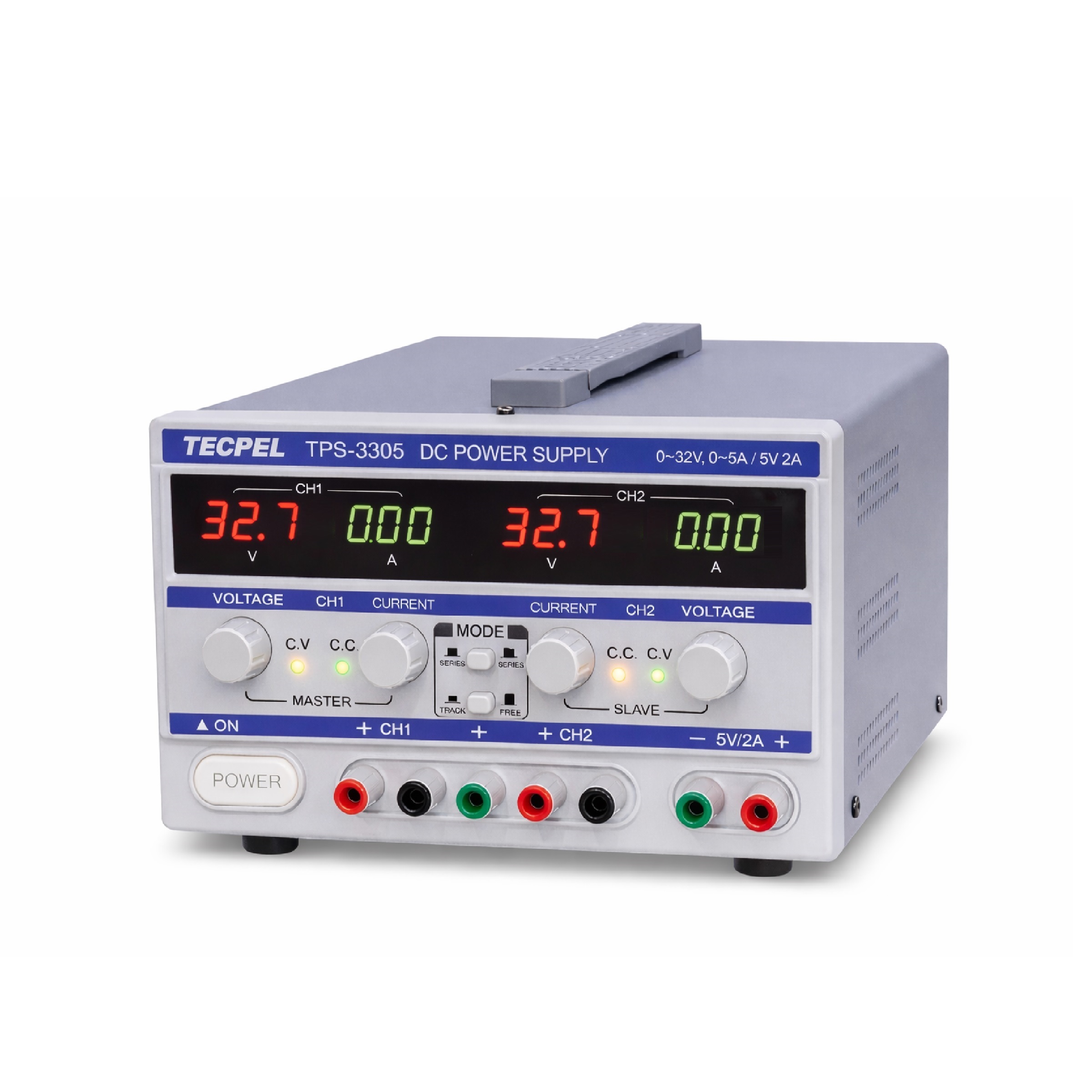 TPS-3305 三通道線性電源供應器 TPS-3305-AI-2-Rev